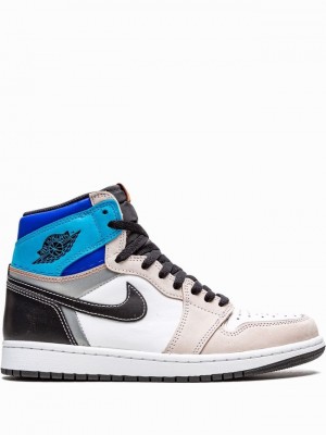 Air Jordan 1 Nike High OG Prototype Hombre Multicolor | FXM-482756