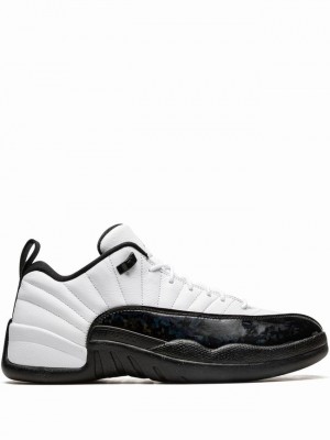 Air Jordan 12 Nike Low 25 Years In China Hombre Blancas Negras | QDX-349187
