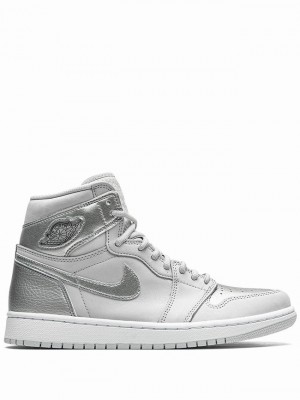 Air Jordan 1 Nike High OG Hombre Blancas | LOY-502413