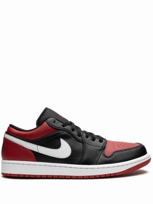 Air Jordan 1 Nike Low Alternate Bred Puntera Hombre Blancas Negras Rojas | ZQH-136970