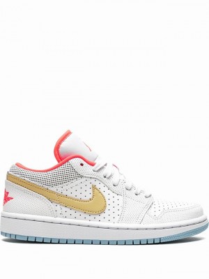 Air Jordan 1 Nike Low Mujer Blancas | EYW-471805