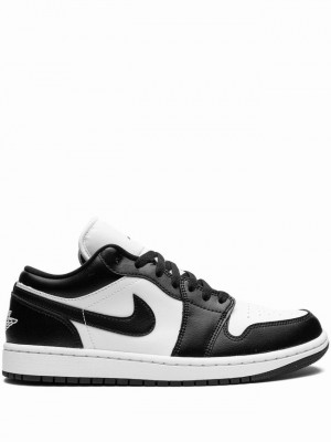 Air Jordan 1 Nike Low Panda Mujer Blancas Negras | YWX-860472