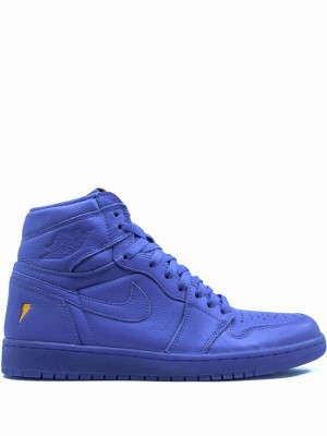 Air Jordan 1 Nike Retro Hi OG G8RD Rush Violet Hombre Azules | LDG-193528