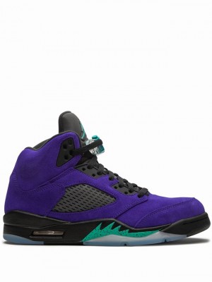 Air Jordan 5 Nike Retro Alternate Grape Hombre Azul Marino | QHX-680127