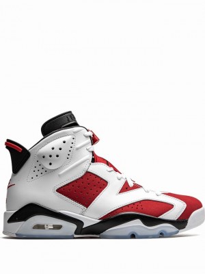 Air Jordan 6 Nike Retro Hombre Blancas Rojas | XQO-537428