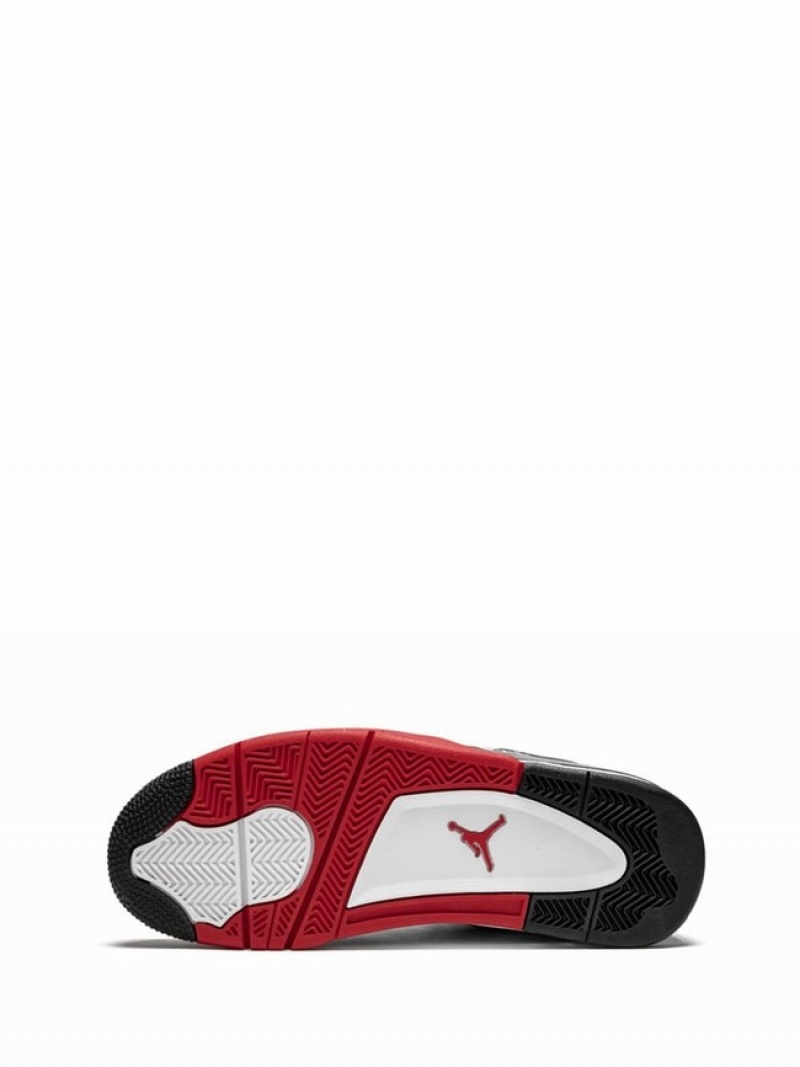 Air Jordan 4 Nike Retro Singles Day/Tattoo Hombre Blancas Negras Rojas | EWK-914057