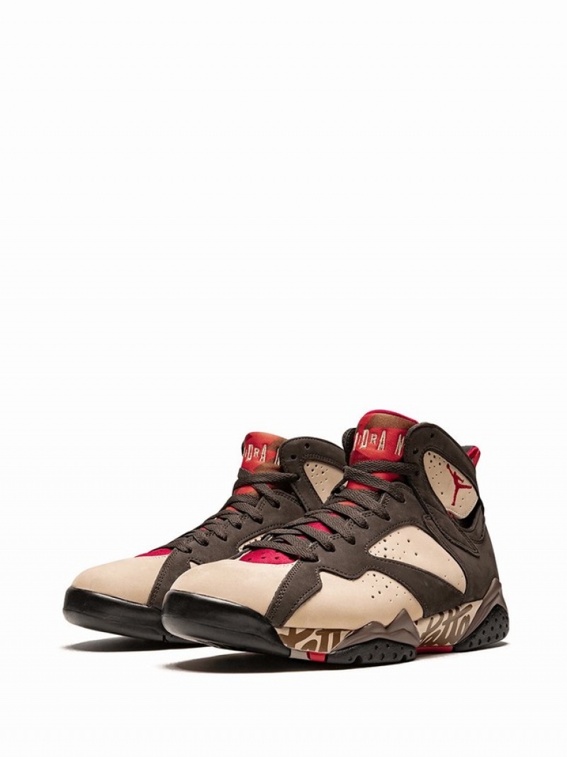 Air Jordan 7 Nike Retro Patta Shimmer Hombre Gris Beige | RDI-157402
